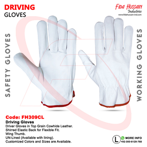Guantes de conducción de alta calidad para uso diario 2025 Schutzhandschuhe trabajo Industrial sin forro ala pulgar estilo fruncido elástico espalda - Product Image 6