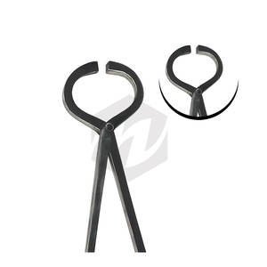 Pince à test de sabots de cheval en acier inoxydable durable et réutilisable de qualité supérieure, outil professionnel de maréchal-ferrant, test de sabots équins, usage vétérinaire - Product Image 1