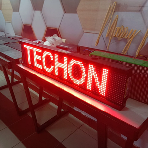 Panneau d'affichage multicolore TECHON Panneau d'affichage à LED extérieur étanche pour la publicité et l'information publique Signalisation numérique - Product Image 4