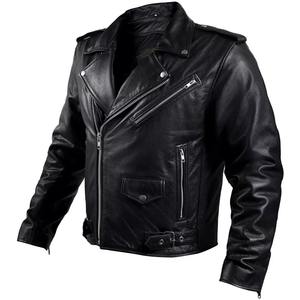 Chaqueta de Cuero de Lujo para Hombre y Mujer, Cuero Genuino, Logotipo Personalizado, Suministro Directo de Fábrica - Product Image 1