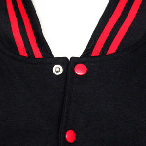Veste de baseball varsity fabriquée en usine, col montant, respirante, hiver, hommes, haute qualité, logo personnalisable, prix de gros - Product Image 3