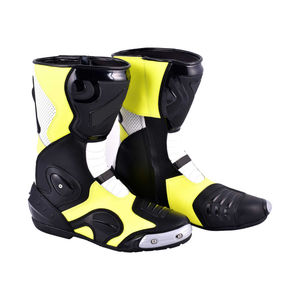 Chaussures de moto en cuir de haute qualité personnalisées pour hommes par le fabricant pour l'été et l'hiver Logo personnalisé de moto - Product Image 4