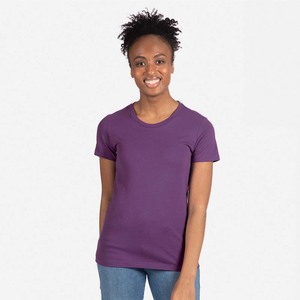 Camiseta de bambú personalizada para mujer, Camiseta lisa de manga corta suave de alta calidad, Etiqueta Privada - Product Image 5