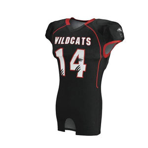 GUANTES City American Football Jersey para adultos con cuello en V Malla Cuerpo Reforzado Costura Custom Tackle Twill Números para equipos - Product Image 1