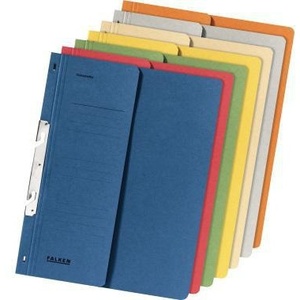 Einhakhefter Falken DIN <b>A4</b> 250g/m Manila Gray Cardboard for File <b>Folder</b> Organization - Product Image 3