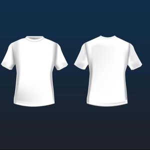 Haute qualité coton 100% unisexe surdimensionné T-shirt unisexe design personnalisé graphique couleur unie impression personnalisée T-shirt - Product Image 1
