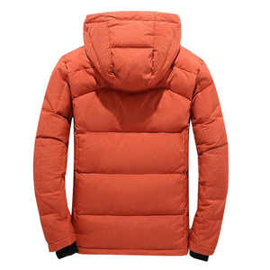 Chaqueta acolchada de moda de invierno para hombre de alta calidad personalizada con relleno de algodón de talla grande con cremallera acolchada y burbujas brillantes - Product Image 6