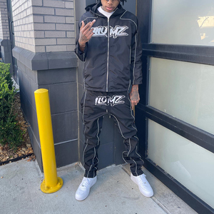 Vêtement de sport réversible à capuche pour homme, imperméable, écologique, en polyester/nylon, réfléchissant, pour l'hiver et les activités de plein air, style streetwear personnalisé - Product Image 6