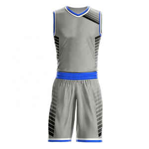 Uniforme de baloncesto con logotipo personalizado 100%, impresión por sublimación, transpirable, talla grande, estilo de conjunto - Product Image 6