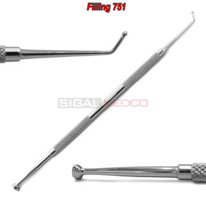 Profesional de alta calidad 751 sondas dentales Manual de acero compuesto relleno Plugger para ortodoncia restauradora endodoncia - Product Image 3