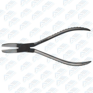 Alicates de ajuste de marco de brazos de anteojos, alicates de marco de anteojos, nariz plana, mandíbula de nailon, herramienta de mano óptica, reparación de Anteojos - Product Image 6