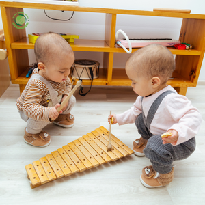 Juguetes xilófono de bambú, juguete para niños, muebles para niños, seguros para la salud y estéticamente agradables, al por mayor. - Product Image 2