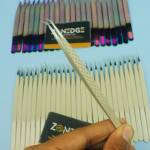 แหนบต่อขนตาแบบมืออาชีพแหนบปลายขนตาแบบปรับแต่งได้ฉลากตามต้องการ - Product Image 6