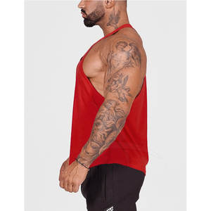 Camiseta sin mangas de gimnasio para hombre, precio barato, superventas en línea, diseño personalizado y tamaño, uso físico, camiseta sin mangas para hombre - Product Image 3