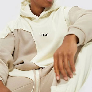 Nouveau survêtement surdimensionné en polaire lambrissé pour hommes femmes vente en gros survêtements à capuche Jogging 2 pièces ensemble survêtements 2026 - Product Image 3