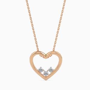 Heart <strong>Yonder</strong> Lab-Grown Diamond Pendant Elegant Design Without Included Chain - Product Image 5