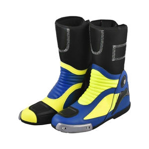 Zapatos de moto de marca de diseño personalizado, ropa de carreras de coches, superventas, zapatos de moto de una pieza, piel de vaca auténtica - Product Image 2