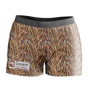 Pantalones cortos de gimnasio de cintura media informales de verano con logotipo personalizado, pantalón caliente de cintura baja, cordón de rodilla de Spandex para levantamiento de cadera - Product Image 1