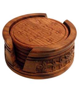 New Arrival Acacia Wood <b>Tea</b> <b>coaster</b> Table Decoration Drinks Pads Wholesale Direct from Factory - Product Image 6