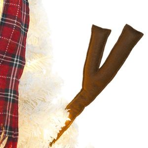 4ft Pre-Lit Snowman Shaped Christmas Tree with 100 <b>Lights</b> 380 <b>Branch</b> Tips PVC Festive Realistic Artificial Xmas Tree brand new - Product Image 4