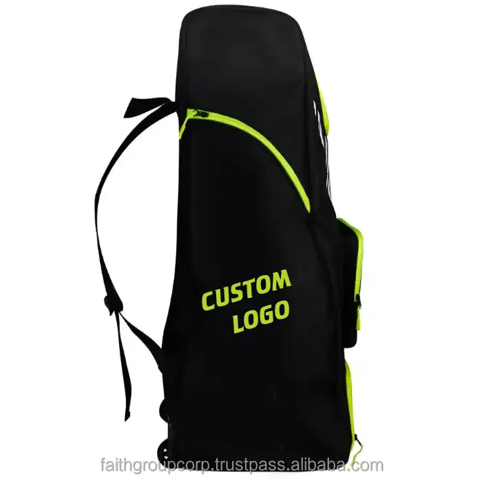 Özelleştirilmiş kriket kiti hafif su geçirmez açık ayakkabı bölmesi ile çok fonksiyonlu seyahat çantası çanta omuz