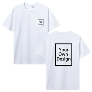 เสื้อยืดแขนสั้นสำหรับผู้ชายและผู้หญิงเสื้อยืดผ้าฝ้ายพิมพ์ลายออกแบบได้ตามต้องการสำหรับผู้ชาย - Product Image 3