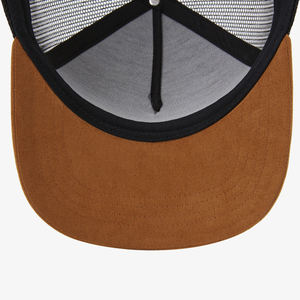 Venta al por mayor de fábrica logotipo personalizado de los hombres de algodón sombrero de camionero clásico liso de 6 paneles de malla impermeable 3D bordado servicio al aire libre - Product Image 6