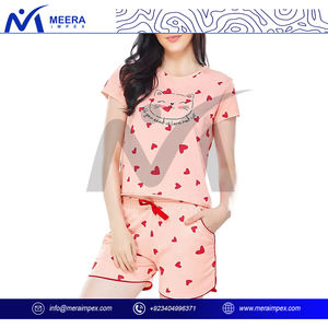 Sofisticado conjunto doble de Salón de verano para mujer, lujosa camisa abotonada de satén y pantalones relajados con estampado para ropa informal - Product Image 2
