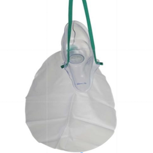 Masque à oxygène pour adulte réglable avec sac non-réspirant et tubulure NON STERILE 2 mètres pour l'oxygénothérapie - Product Image 2