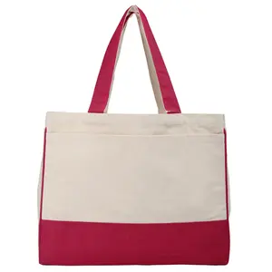 Vải màu đỏ và ánh sáng màu vàng kết hợp văn phòng sử dụng túi tiếp thị Túi đa năng sử dụng được EcoFriendly túi thân thiện với túi