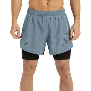 Los mejores pantalones cortos de gimnasio de tela, pantalones cortos de gimnasio hechos a medida ligeros para venta en línea hechos en Pakistán - Product Image 2