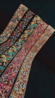 Tissu en dentelle de tulle souple brodé sur mesure, écologique, directement de l'usine, pour vêtements, rideaux et accessoires - Prix compétitif