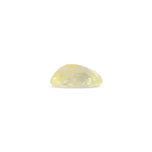 Zafiro Amarillo Natural de 7.63 Quilates (Pukhraj) - Gema Suelta con Corte Esmeralda Facetado - Product Image 2