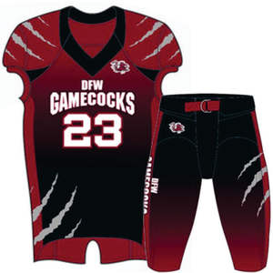 Blanco de alta calidad 2024 nueva llegada mejor proveedor logotipo personalizado y nombre del equipo impreso ropa deportiva uniformes americanos - Product Image 6