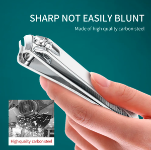 Gros outils de pédicure en acier au carbone grand coupe-ongles facile à façonner avec lime coupe-ongles d'orteil à bord droit pour les doigts - Product Image 4