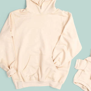 Couple sweat à capuche en éponge française sweat-shirt pull personnalisable pour hommes et femmes tenue décontractée douce et confortable - Product Image 6