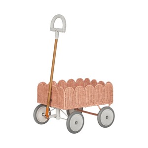 Panier de rangement Wonder Wagon multifonctionnel moderne et écologique en rotin - Product Image 1