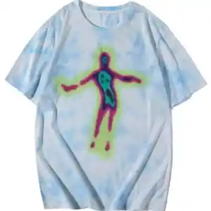 High Quality Fast Dry Outdoor Tshirt Manufacturers Breathable Sport Shirt Half Sleeve Solid Tie And Dye Printed Tshirts For Men