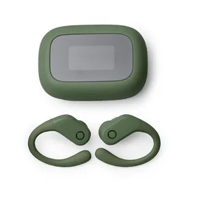 Écouteurs sans fil argentés personnalisés, gadgets promotionnels USB - Product Image 2