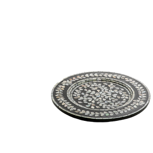 Venta al por mayor de bandejas de servir con incrustaciones de hueso Chintamani para restaurante, hogar, Hotel, bandeja decorativa al mejor precio - Product Image 3