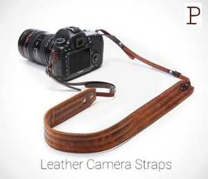 Courroie d'appareil photo en cuir durable faite à la main de qualité professionnelle pour tous les photographes et caméramans - Product Image 2