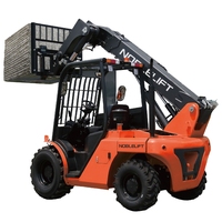 Chariot élévateur diesel de 3 tonnes, tout-terrain, télescopique, 4,5 mètres, disponible à la vente