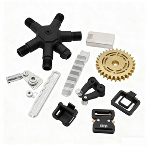 บริการชิ้นส่วน CNC 5แกนเหล็กกล้าคาร์บอนอลูมิเนียมอลูมิเนียมอลูมิเนียมเหล็กกล้าสเตนเลส CNC กลึง CNC บริการชิ้นส่วนเครื่องจักรกล - Product Image 2