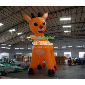 定制logo字母大型巨型商务户外移动展示广告装饰吹气气球广告牌充气标牌 - Product Image 6