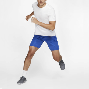 Camiseta deportiva de fitness para hombre, diseño de cuello redondo de elastina, ropa deportiva de entrenamiento de gimnasio lisa, camiseta con logotipo personalizado para hombre - Product Image 4