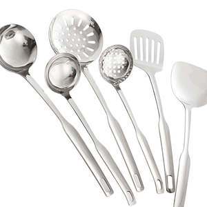 Ensemble de couverts en argent moderne pour l'hôtellerie, vaisselle en acier inoxydable de qualité supérieure pour les maisons, les cafés, les hôtels - Product Image 3