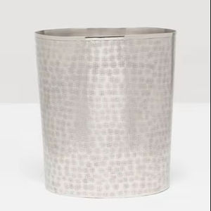 Poubelle fonctionnelle en métal brillant avec cadre durable conçue pour les restaurants, les banquets et les hôtels - Product Image 1