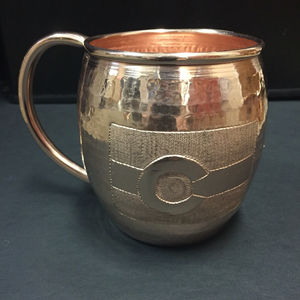 Durable copper mug made of pure copper metal perfect for cocktails juices and mocktails available at wholesale price custom logo - Product Image 1
