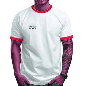T-shirt à col rond personnalisé avec logo, T-shirts personnalisés avec logo de marque, T-shirts personnalisés pour adultes - Product Image 1
