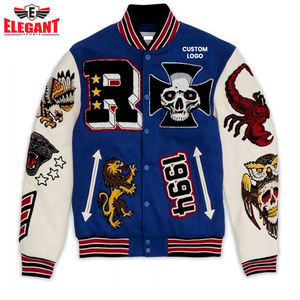 2025 vestes universitaires sur mesure pour hommes meilleur matériau souple conception Unique col montant mince toile vêtements d'extérieur - Product Image 3